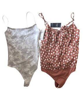 Abercrombie & Fitch bodysuit T- back bundle - size Small NWT